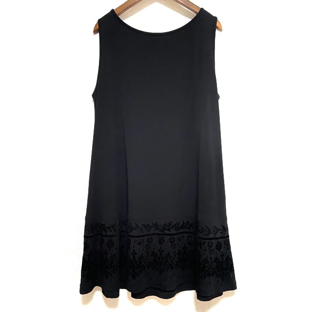 #snctokkoTOKUKO1erVOL tunic 9 black pattern no sleeve lady's [815526]