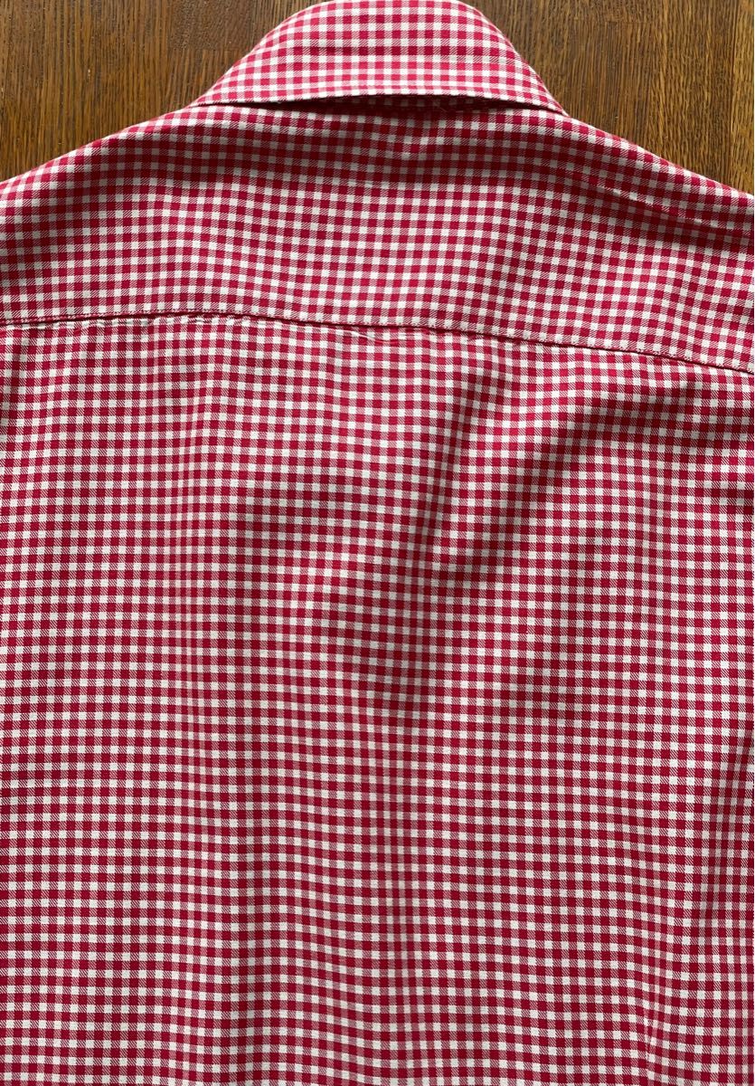 オリアン Orian ヴィンテージ　スリムフィット　イタリア製 チェックシャツ