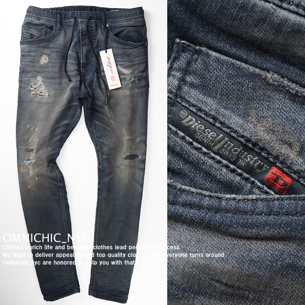 新品5万【DIESEL】ディーゼル/贅沢ダークインディゴの美しい陰影 新品5万【DIESEL】ディーゼル/贅沢ダークインディゴの美しい陰影