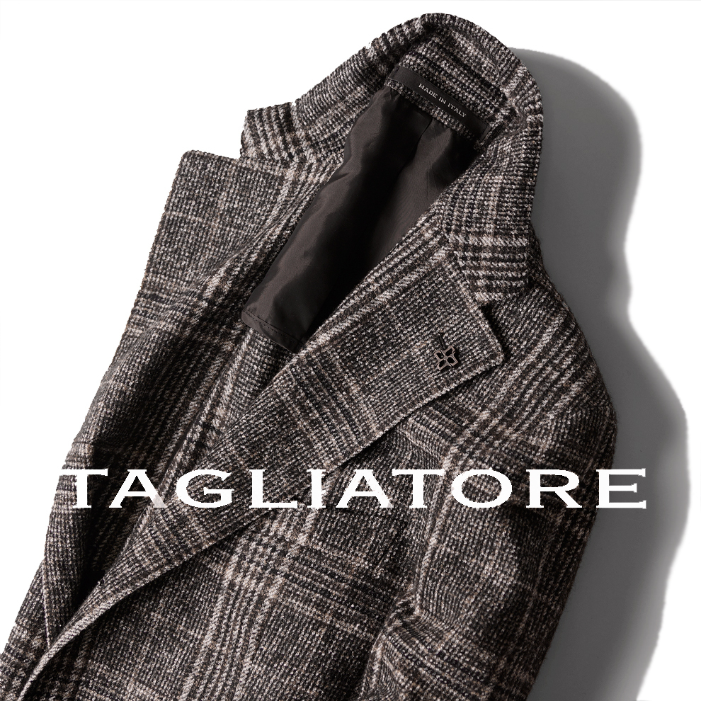 最高級Ferla社ベイビーアルパカ□新品13万【TAGLIATORE】タリアトーレ
