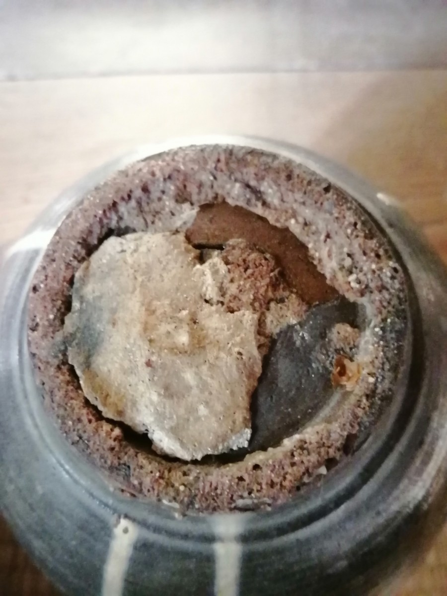 古唐津 内野山窯徳利 江戸後期 唐津 徳利 酒器 T82f4 - 酒器 古唐津 内野山窯徳利 江戸後期 唐津 徳利 酒器 T82f4 - 酒器
