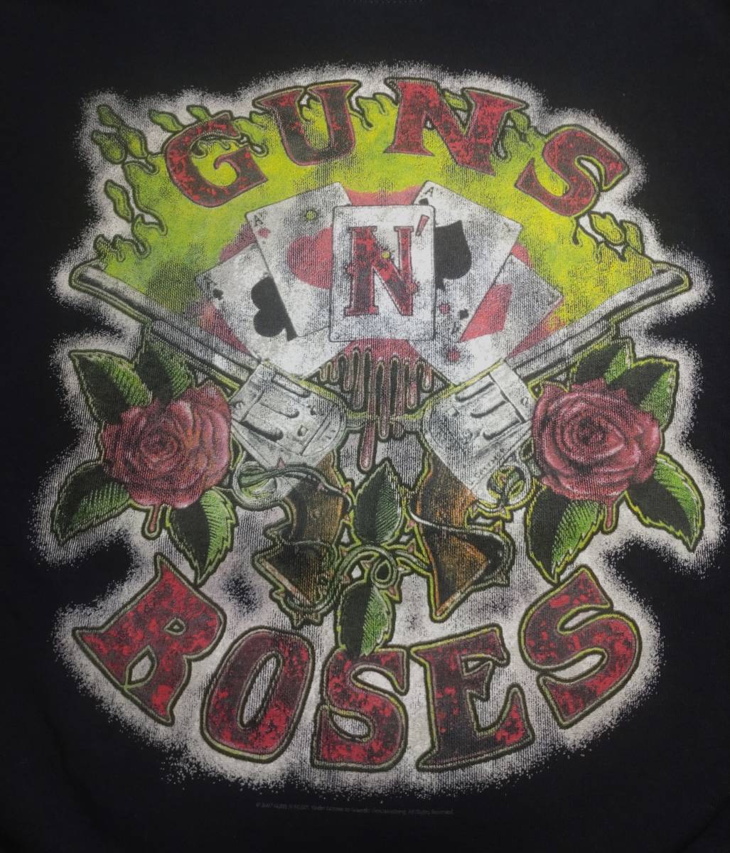 2007年 ガンズ アンド ローゼズ Tシャツ バンド ロック Tシャツ Vintage Guns&Roses Guns N' Roses T-Shirtsの画像4