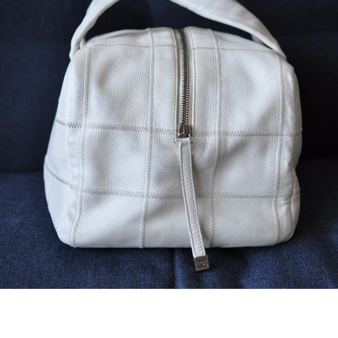 CHANEL シャネル チョコバー ミニボストン キャビアスキン バッグ