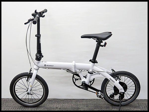 △B) 2021年製!美品! RENAULT/ルノー 折りたたみ自転車 PLATINUM
