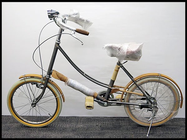 ^ не использовался машина! хранение товар Hattori велосипед велосипед 20 дюймовый / retro / восстановление / велосипед на маленьких колесах / улица езда /Hattori