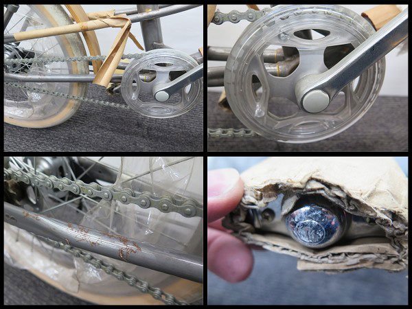 ^ не использовался машина! хранение товар Hattori велосипед велосипед 20 дюймовый / retro / восстановление / велосипед на маленьких колесах / улица езда /Hattori