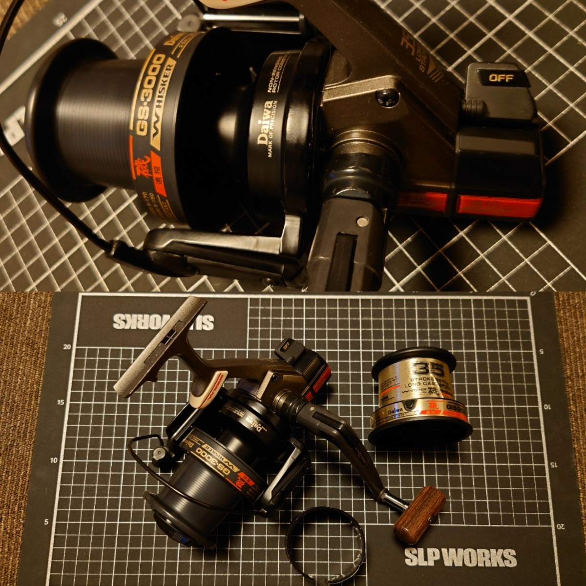 Daiwa GS-3000 Whisker Iso Fishing Spinning Reel Good