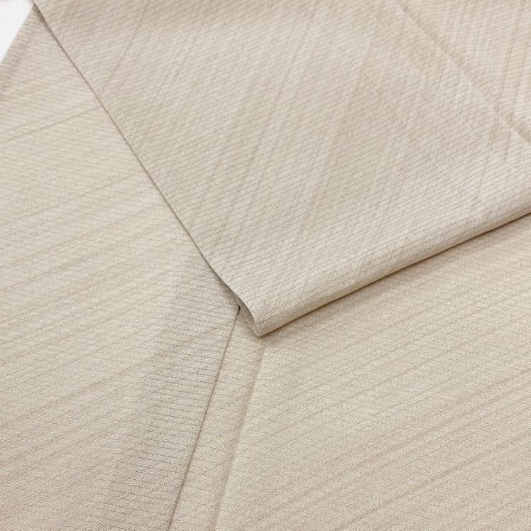 着物月花 銀座 越後屋 絽縮緬 夏小紋 未使用品 正絹 丹後ちりめん 居敷