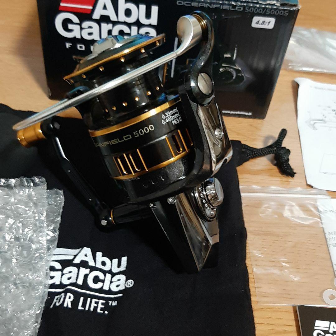 新品 正規品 アブガルシア(Abu Garcia) スピニングリール 【5000/5000S】 オーシャンフィールド 釣り具