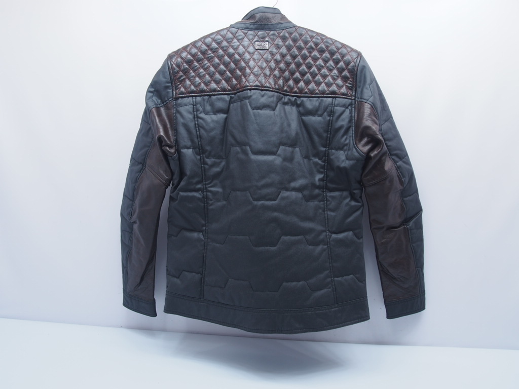 新品!! 未使用品!! 特価!! Harley Davidson レザー ジャケット ハーレーダビッドソン Sサイズ ロゴ刺繍 QUILTED_画像10