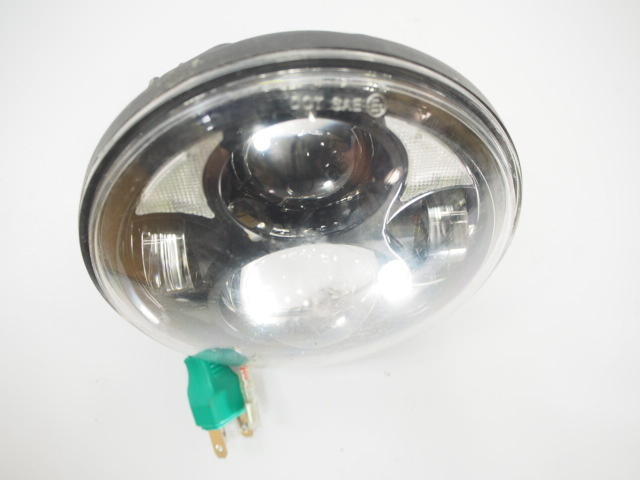LEDへッドライト ヘッドランプ 割れへこみ無し交換に150mm グラストラッカー250TR ドラッグスター_画像2