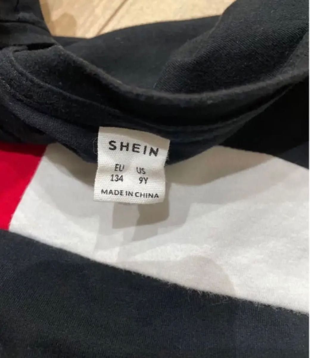 adidas1枚／SHEIN1枚　Tシャツ130 2点セット