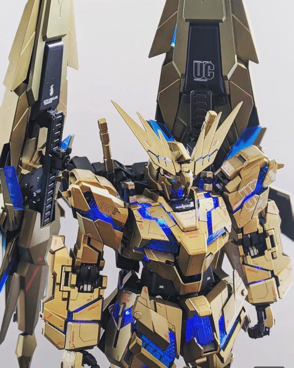 PG1/60 ユニコーンガンダム３号機フェネクス（ナラティブVer）全塗装