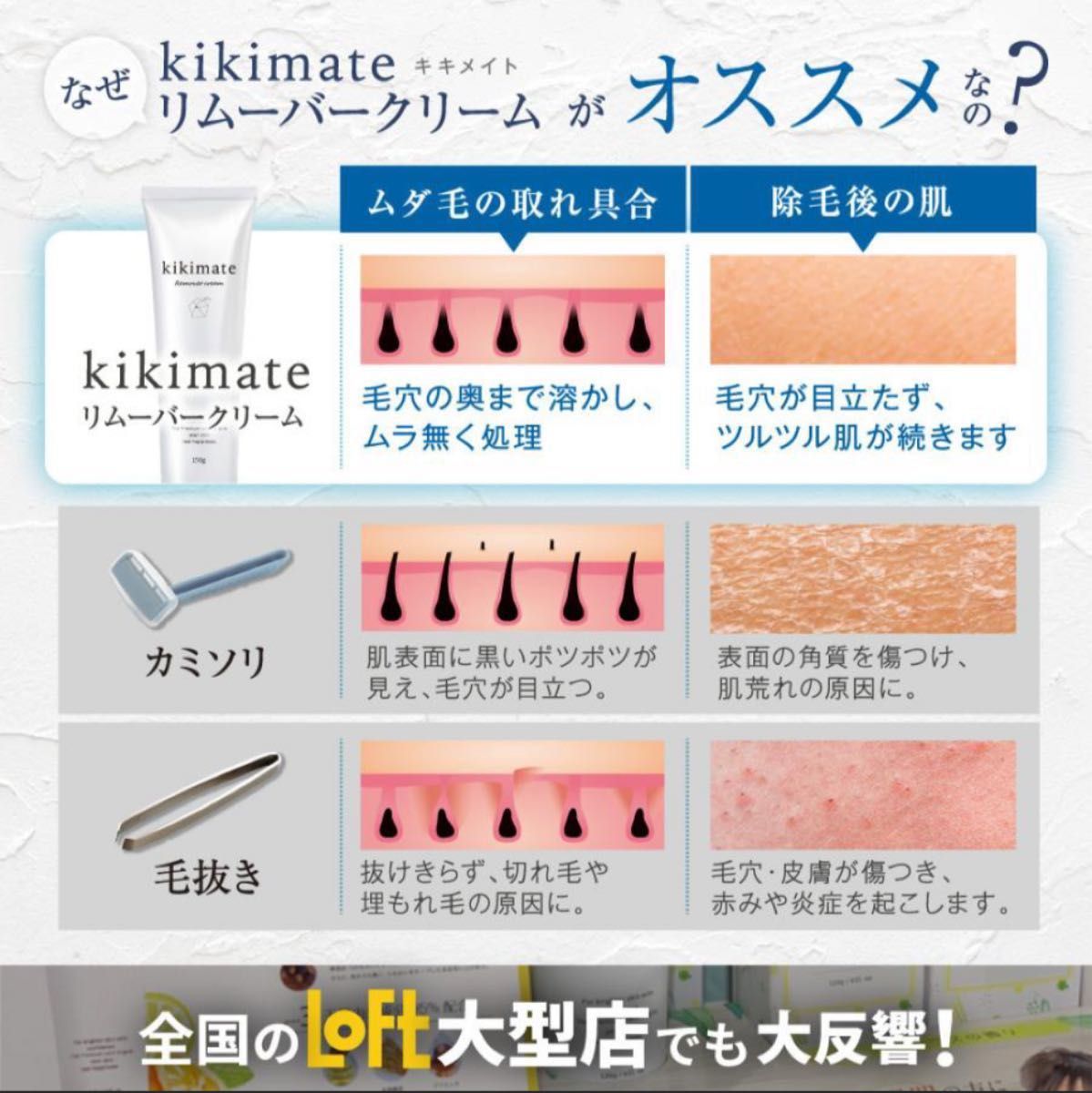 『新品 キキメイト kikimate リムーバークリーム 除毛クリーム VIO対応 2本セット デリケート ムダ毛 医薬部外品』