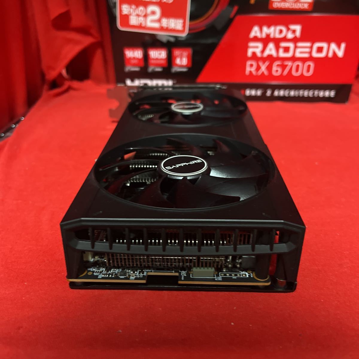 美品】SAPPHIRE AMD Radeon RX6700 GAMING OC 10GB GDDR6