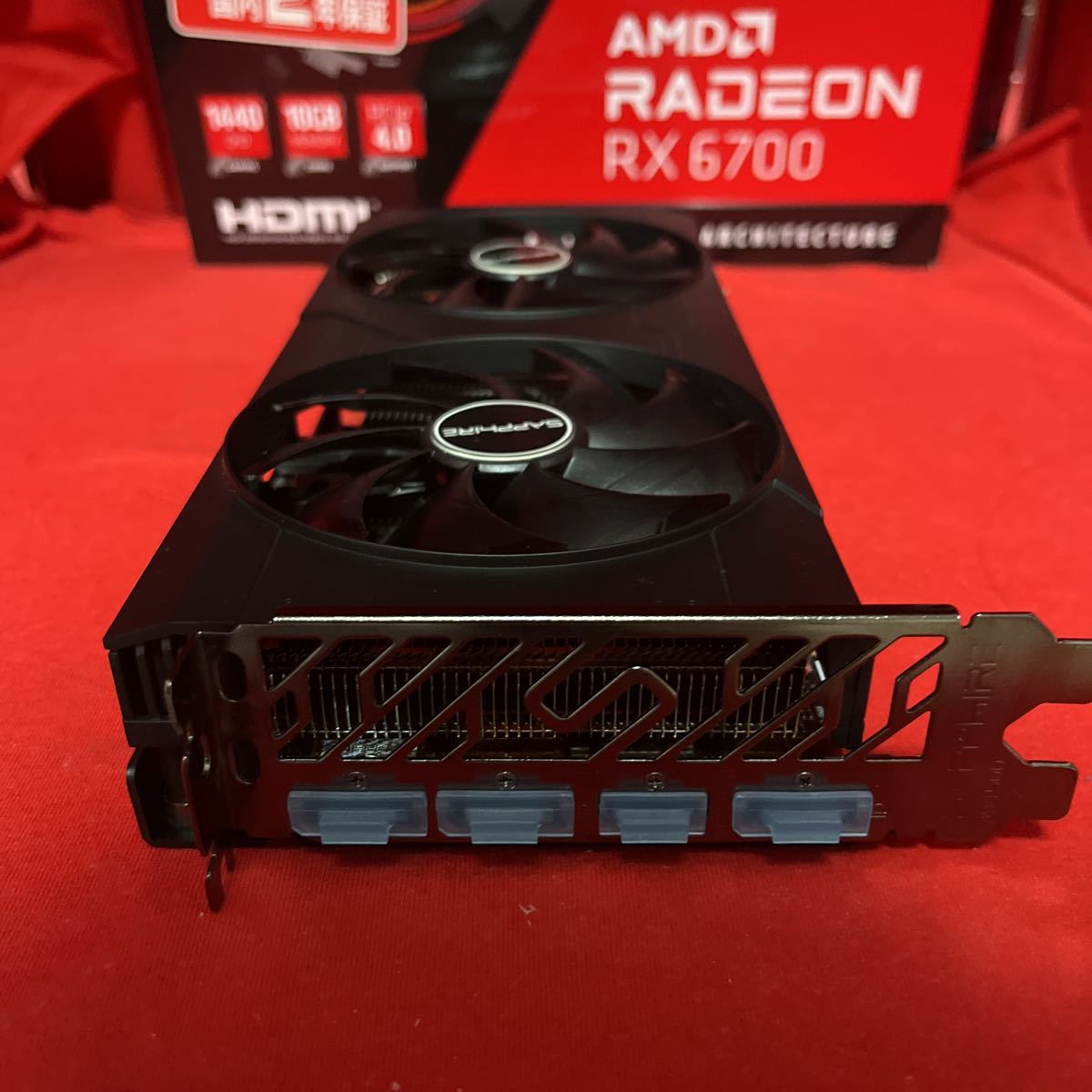 美品】SAPPHIRE AMD Radeon RX6700 GAMING OC 10GB GDDR6