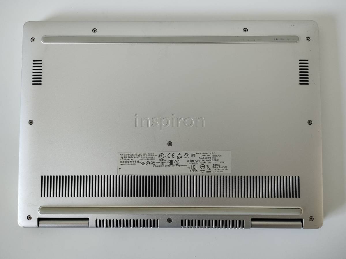 ☆Ci7 第8世代/訳あり/1円スタート☆DELL Inspiron 7370 [Core i7