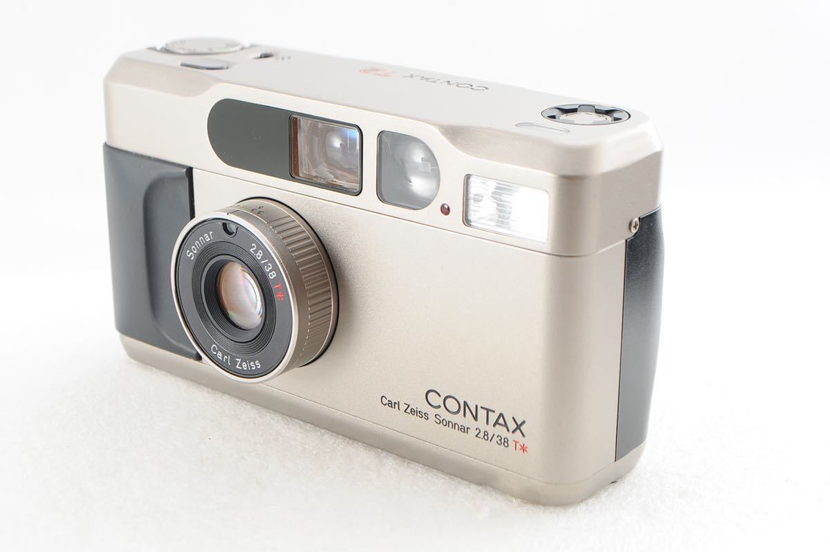 □超美品□ CONTAX コンタックス T2 元箱 付属品満載! □レンズ