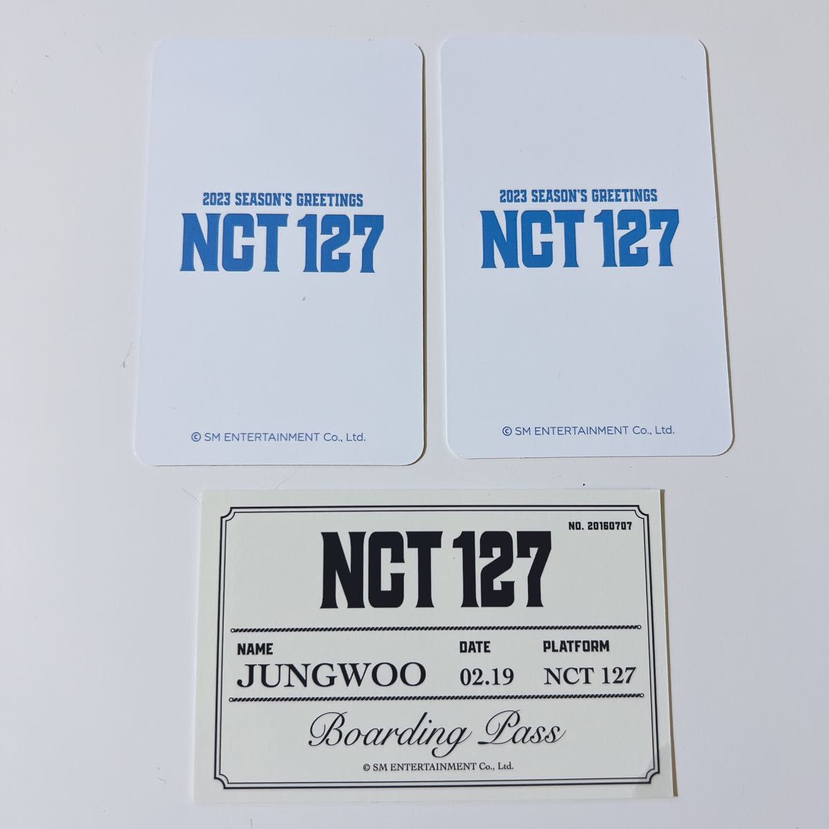 nct127 nct ジョンウ トレカ シーグリ 2023