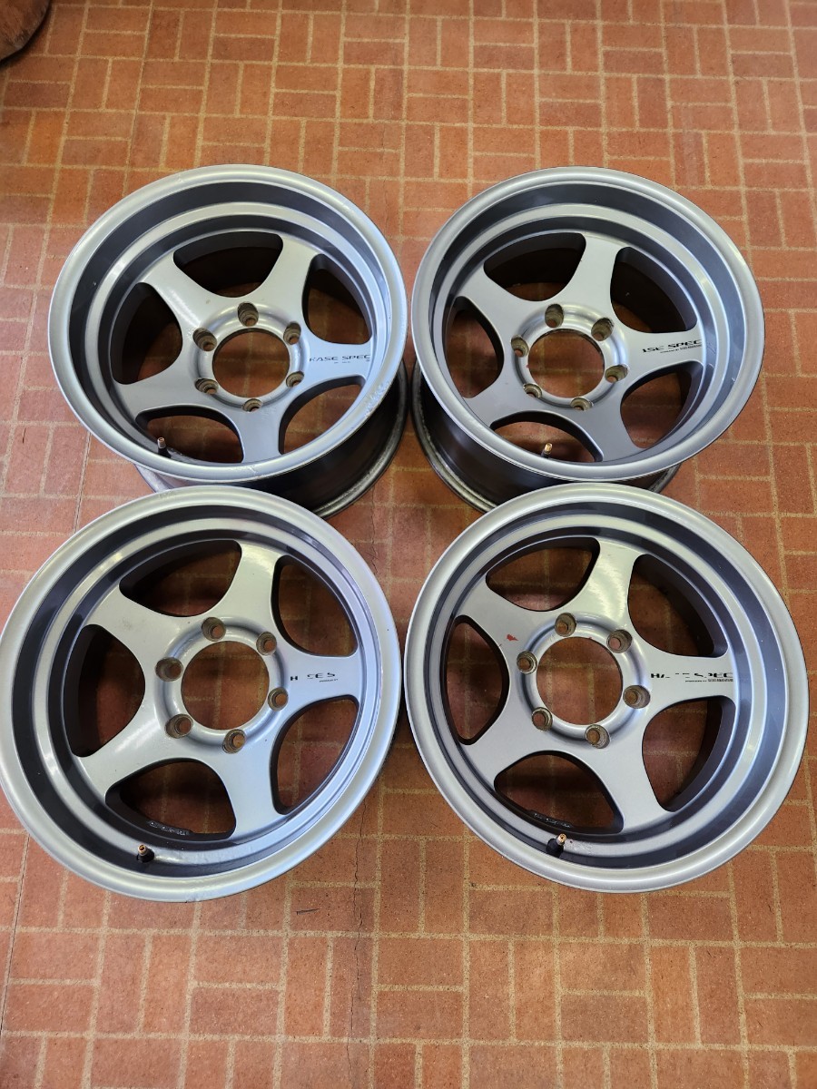希少 Weds HASE SPEC 16インチ 8J-25 6H-139.7 旧型ランクル、プラド