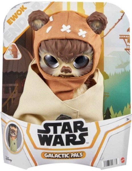  Mattel Star Wars guarantee ktik* Pal z Ewok soft toy MATTEL STAR WARS GALACTIC PALS EWOKwi Kett 