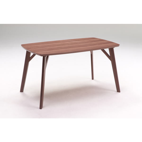 送料無料 セール おしゃれ テーブル 新品 北欧風 コンパクト 木製 UV塗装 アウトレット 135ダイニングテーブル ミルキー ブラウン色