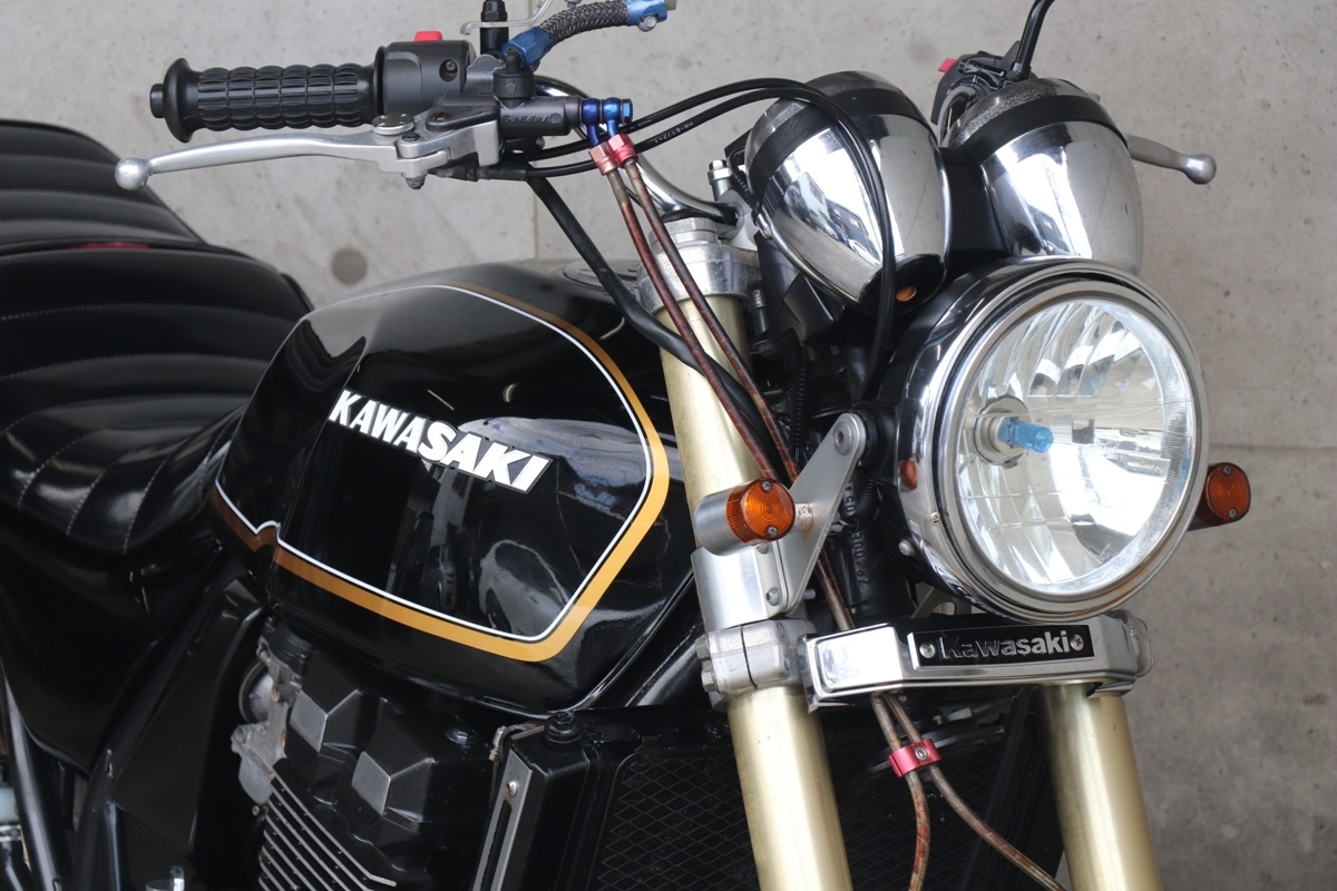 横浜~ Kawasaki ZRX-2 平成7年式 F1 倒立 Z1000MK2カラ 横浜~ Kawasaki ZRX-2 平成7年式 F1 倒立 Z1000MK2カラ