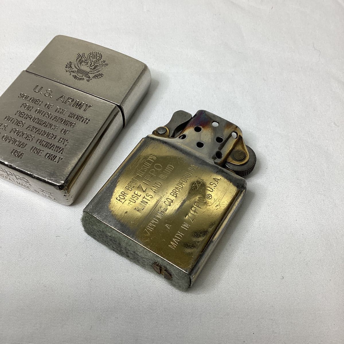 ZIPPO Ⅷ ジッポ ジッポライター U.S.ARMY made in USA ジッポー