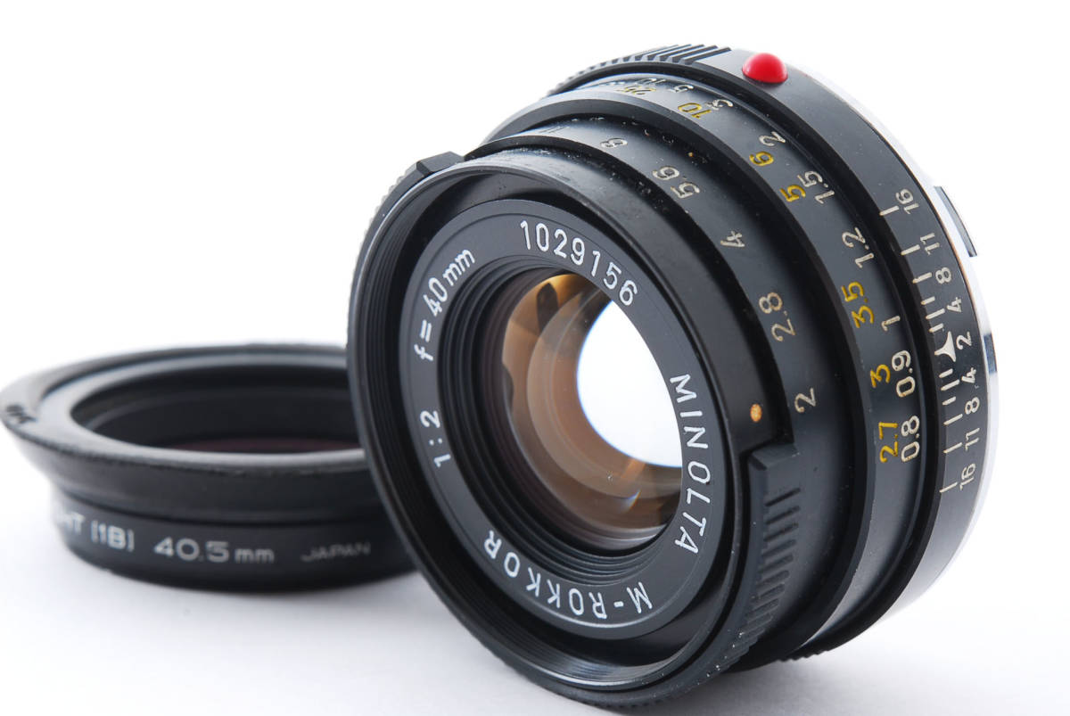 ☆MINOLTA/ミノルタ M-ROKKOR 40mm F2 ♯1555 | universitetipolis.edu.al