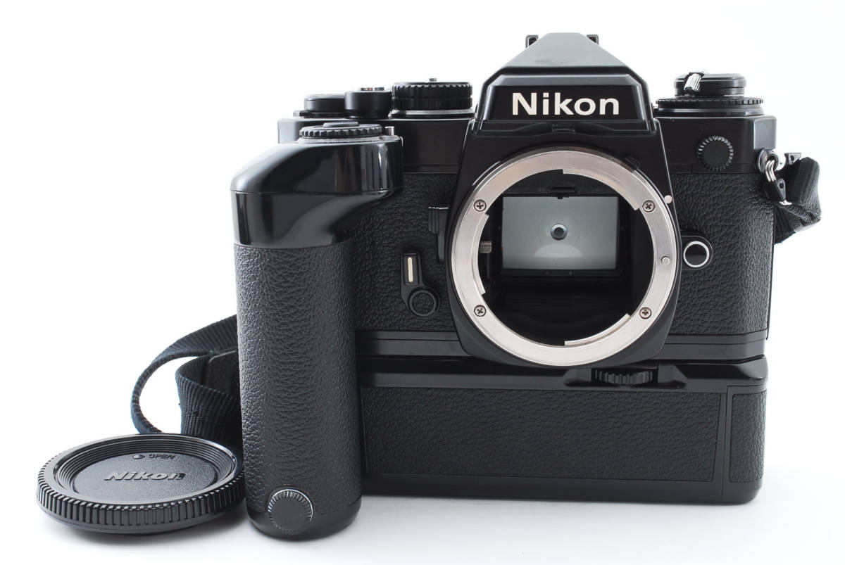 ☆ニコン/Nikon FE2ブラック+モータードライブ MD-12　♯1576