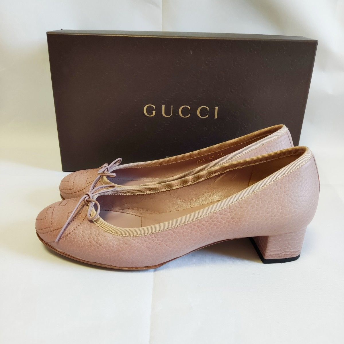 GUCCI☆ローヒールパンプス