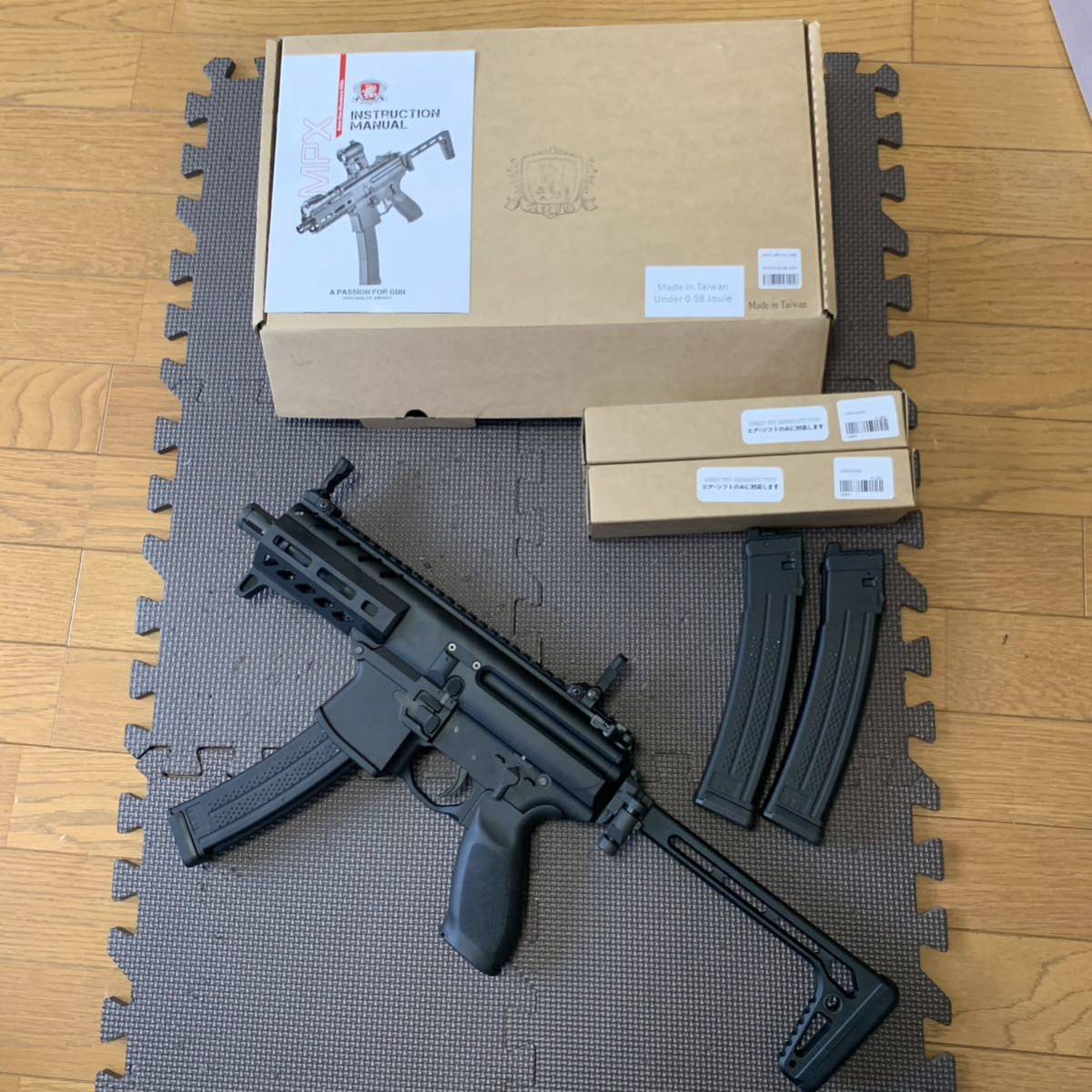 APFG SIG MPX-K カスタム ミリマリストストック スペアマガジン BUIS等