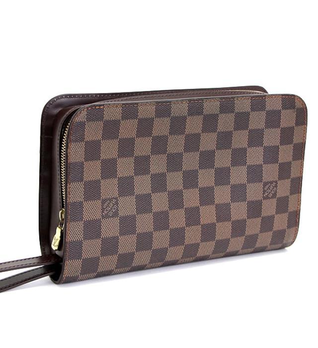 美品 ルイヴィトン LOUIS VUITTON ダミエ サンルイ クラッチバッグ