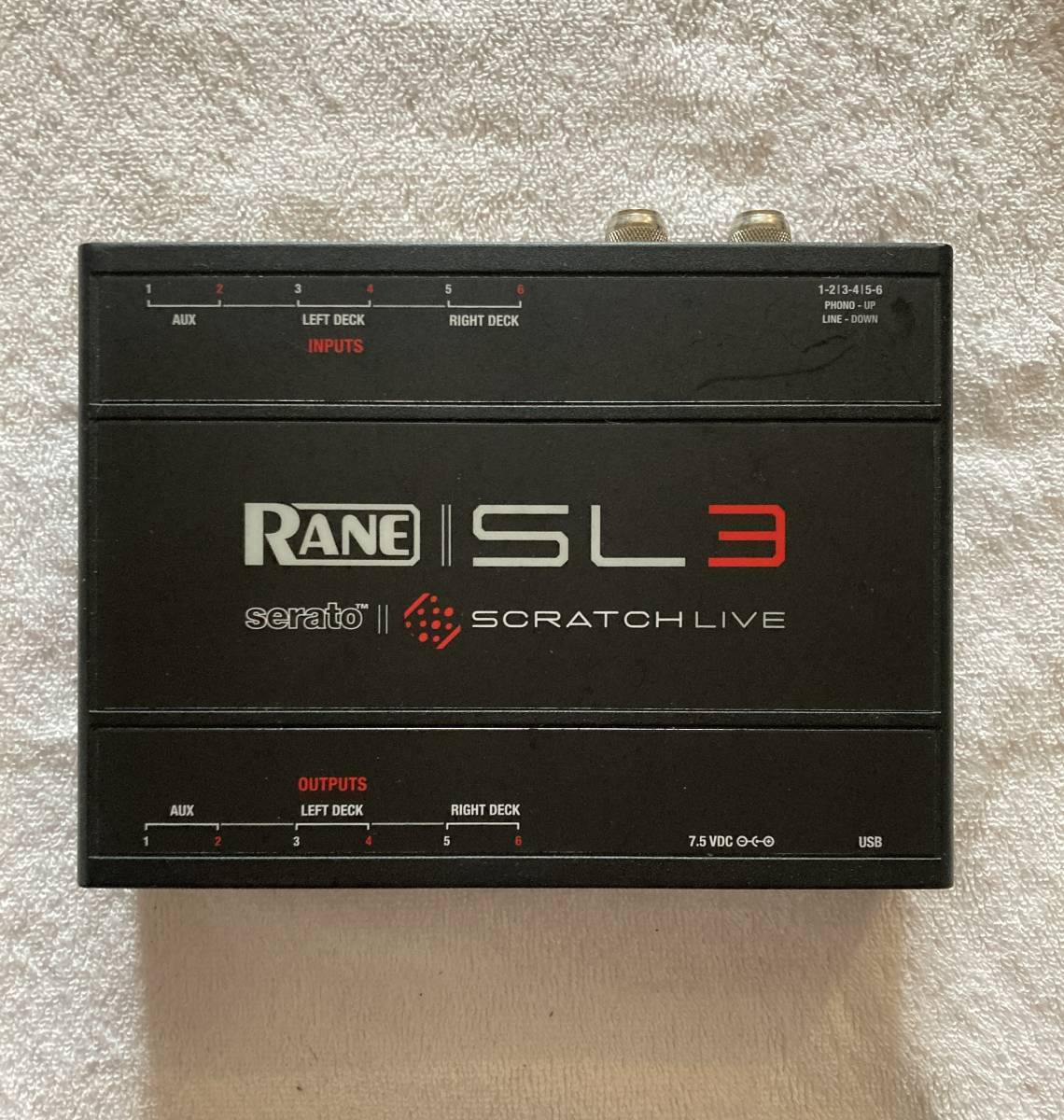 動作確認済み RANE SL3 serato デジタルDJシステム/DJスクラッチクラブ オーディオインターフェース + 高音質オヤイデUSDケーブル付き!!_画像2