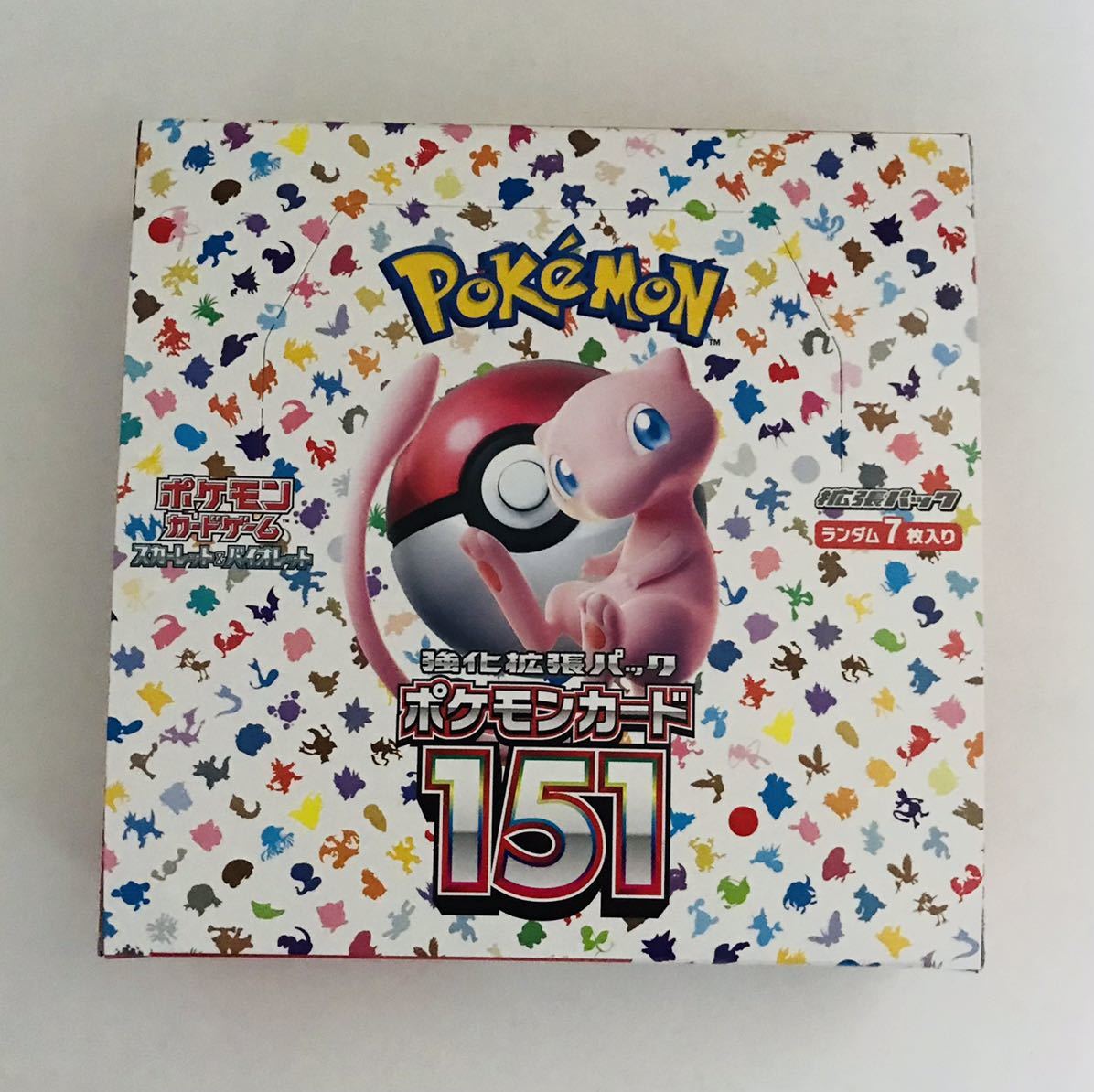 1円スタート】ポケモンカード151 新品未開封 1BOX シュリンク無し の