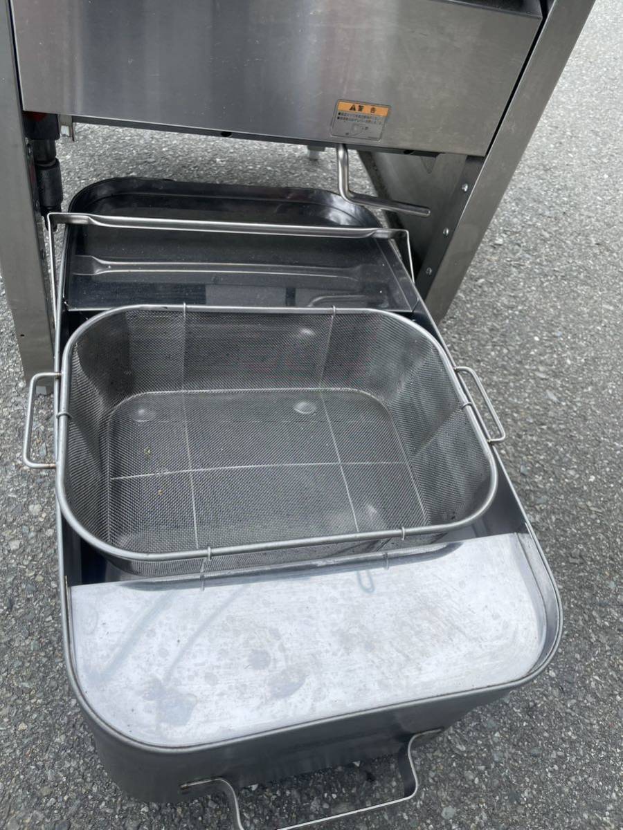 □中古品 タニコーガスフライヤー LPガス 2021年 TGFL-45C 動作問題