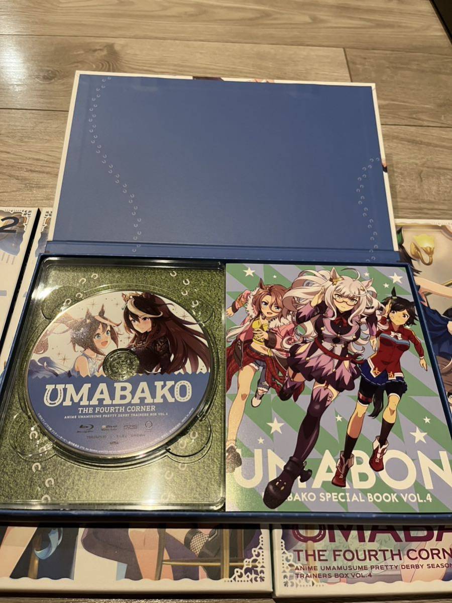 UMABAKO season1 ウマ娘 プリティーダービー ブルーレイ4巻セット