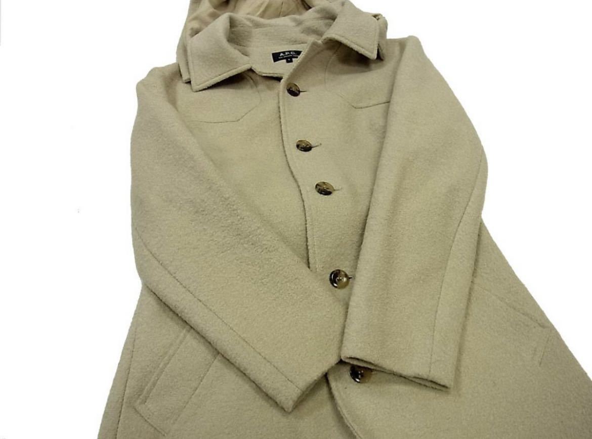 定価10万円程□A.P.C. アーペーセー ロングコート レディース
