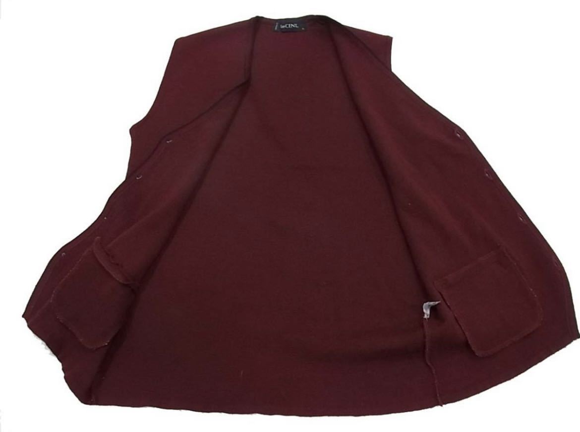 高評価! 美品 高級 定価61,600円程□LeCENT Vネックベスト レディース