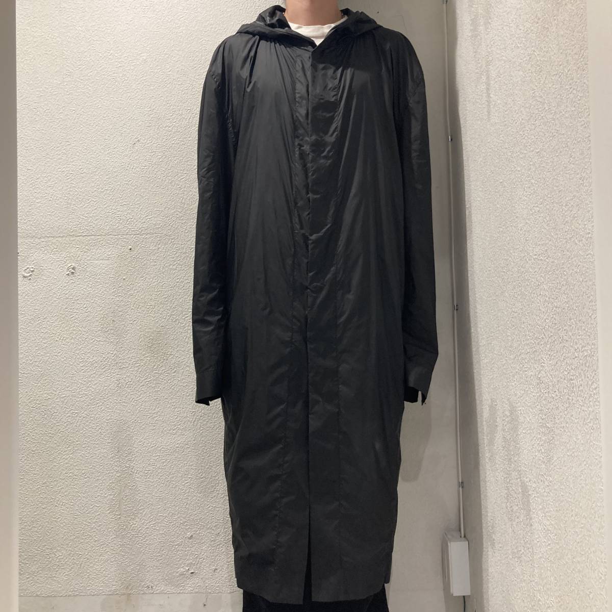 RICK OWENS リックオウエンス RR02A5968NZ レインコート size46【表参道t06】