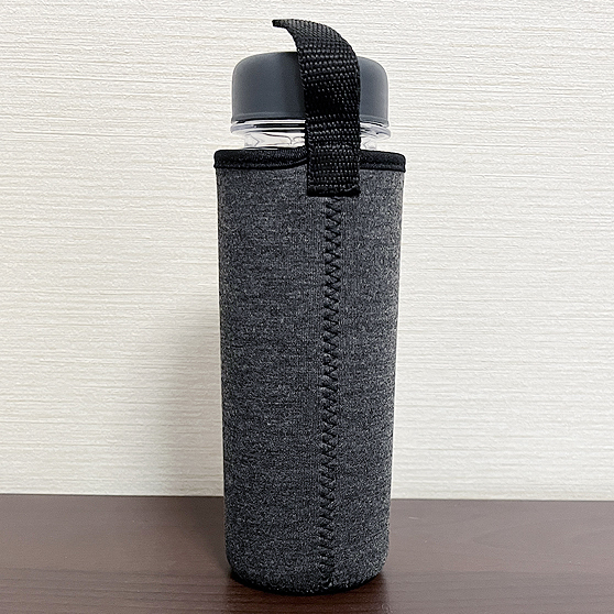 非売品 LOGOS ロゴス ドリンクボトル クッションカバー付き 500ml