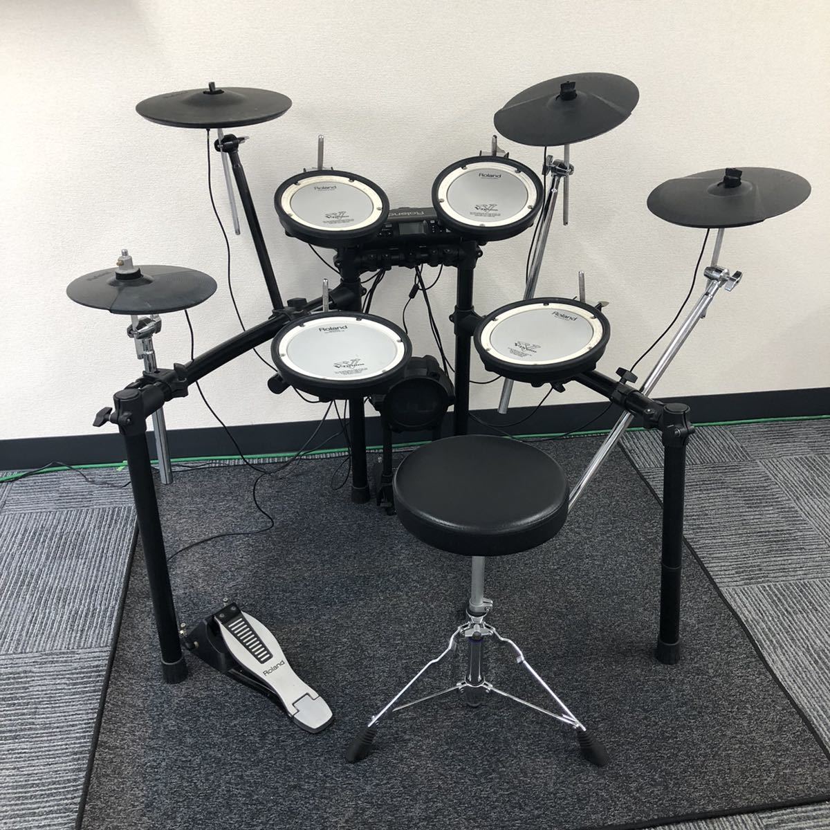 直接引取り限定】 Roland TD-4 ドラム ローランド 電子ドラム 増設