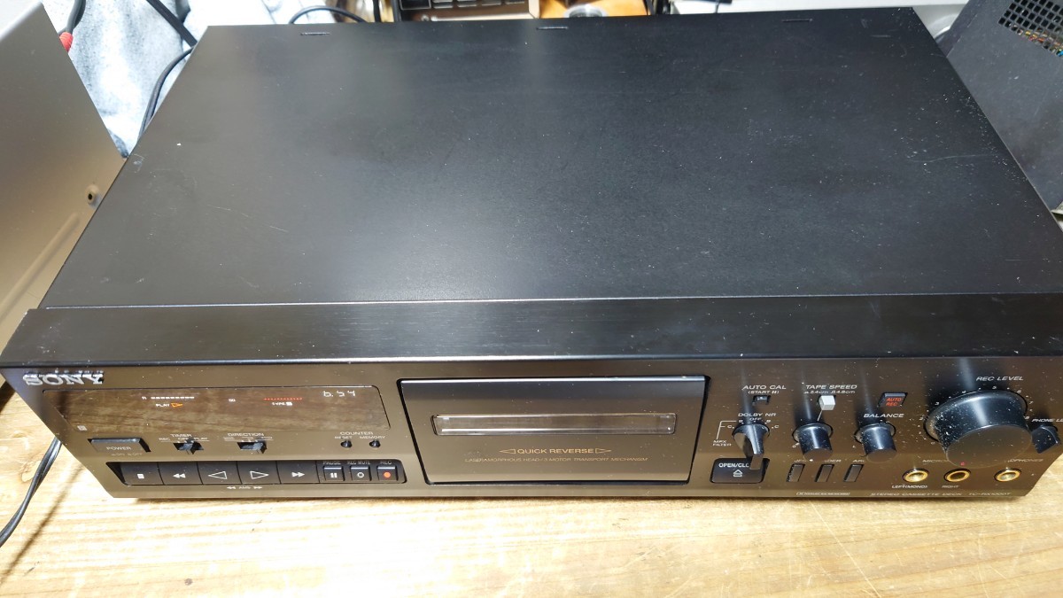 ○日本正規品○ TC-RX1000T SONY カセットデッキ 再生可保証なし 一般