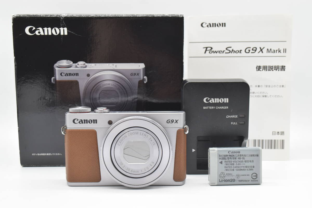 ☆極上美品☆ キャノン CANON Power Shot G9 X Mark II G1261#35949