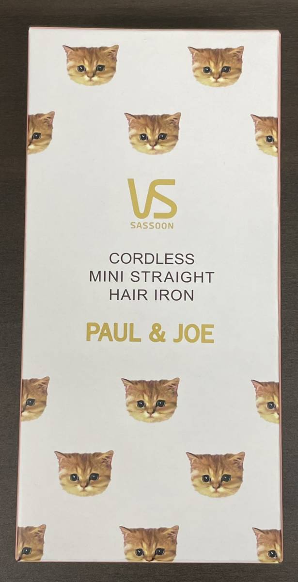 新品未使用 ヴィダルサスーン VSI-1031/PJ コードレスストレートアイロン ポール＆ジョー コラボ ピンク Vidal Sassoon PAUL&JOE