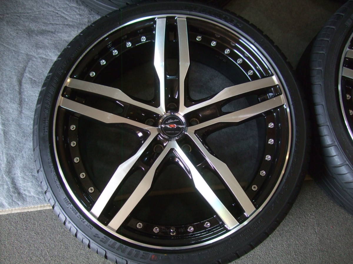 美品☆AME シャレン FX-55 モノブロック 20x8.0J 114.3/5 +38 ☆235/35R20☆4本セット★90系ヴォクシー.ノア．オデッセイ_画像3