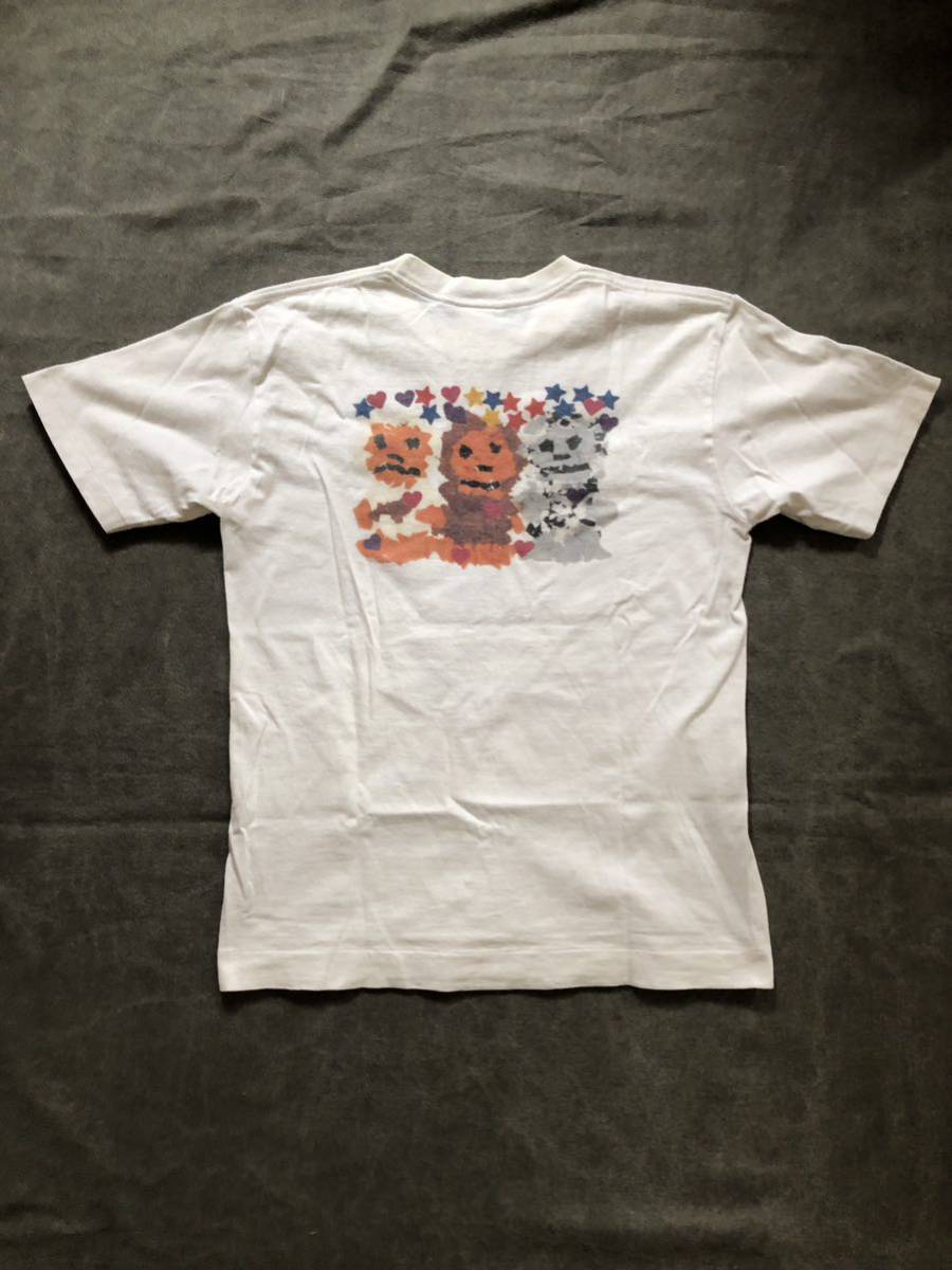 A BATHING APE BAPE Tシャツ 「クレヨンの風合い」希少品 Sサイズの画像6