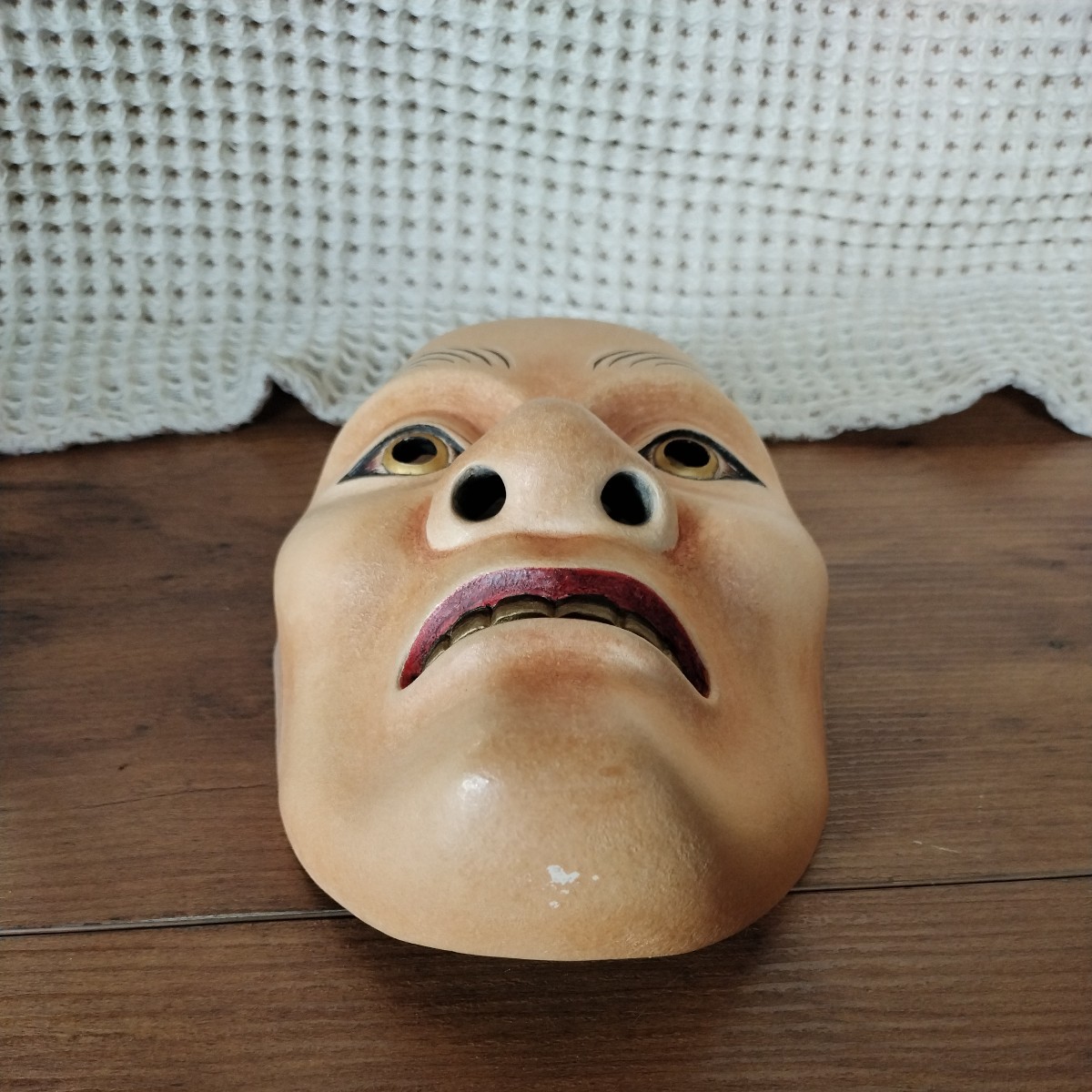 能面 面 オモテ 山姥 やまんば 能 古典芸能 木彫り 木工品 お面 古典