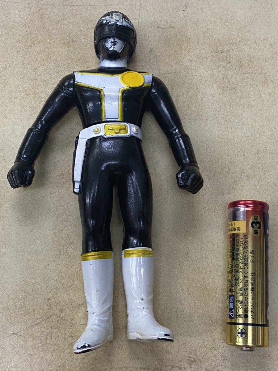 [T] that time thing Kousoku Sentai Turboranger black turbo sofvi doll figure 