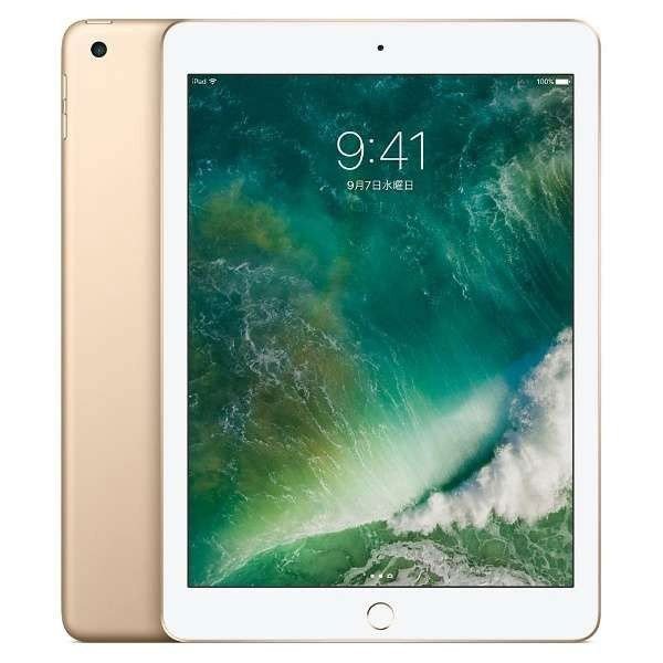 良品 iPad5 32GB ゴールド A1823 Wi-Fi+Cellular 9.7インチ 第5世代